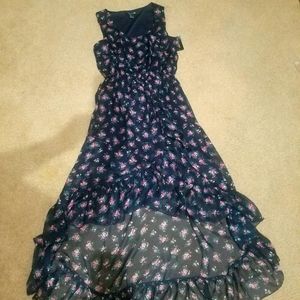 🛑Navy High Low Dress